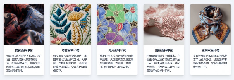 定位数码印花机支持的面料 定位数码印花机支持的面料