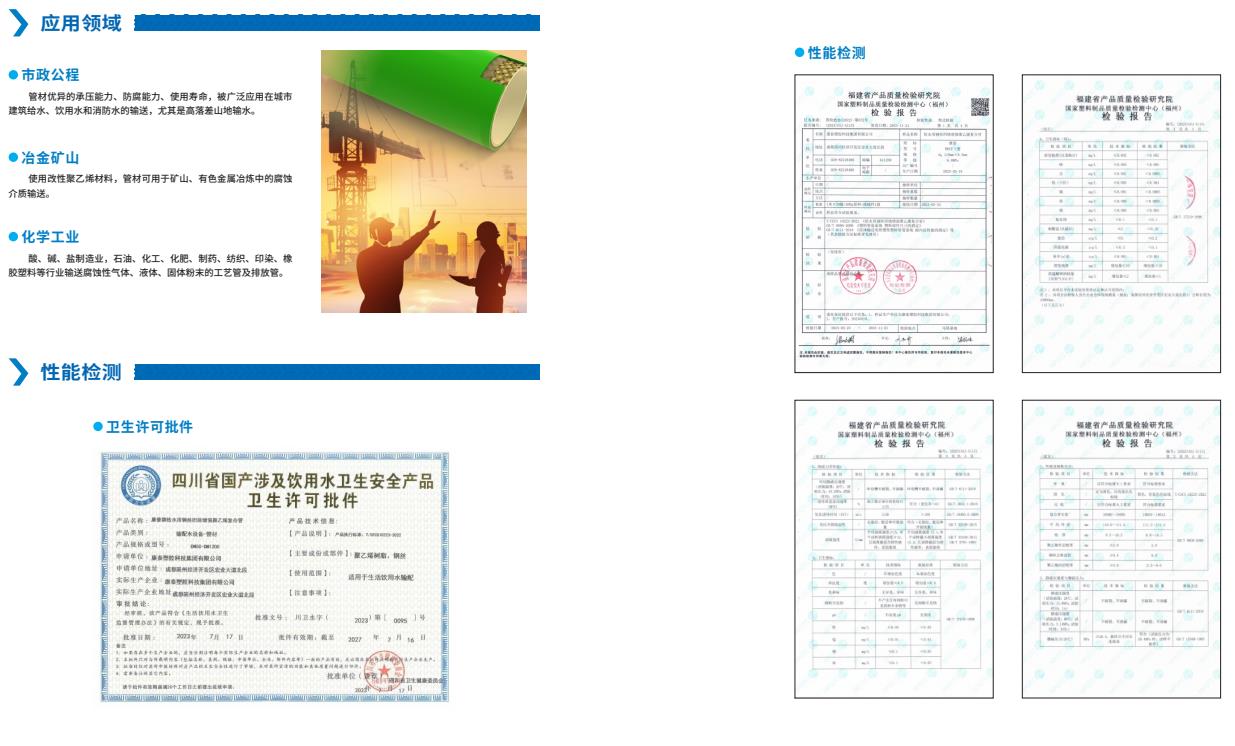 给水用钢丝织绕增强聚乙烯复合管(WRCP型)-WRCP给水管-